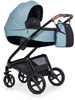 Riko XD Wózek Głęboko-Spacerowy 2w1  Crystal Blue