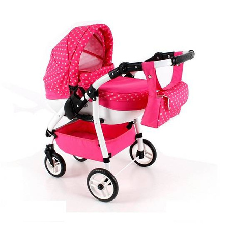 Adbor Lily Wózek dla Lalek Sport Różowy Ls-09