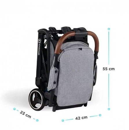 Kinderkraft Nubi Wózek Spacerowy  Grey