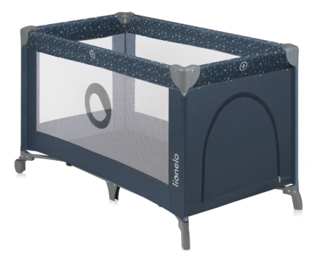 Lionelo Stefi - łóżeczko turystyczne Blue Gray