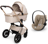 Muuvo Quick Boho Wózek Głęboko-Spacerowy + Cybex Cloud G I - Size Fotelik Samochodowy