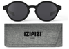IZIPIZI Okulary Przeciwsłoneczne dla Dzieci 0-9 msc Czarny D