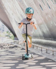 Scootandride Highwaykick 5 LED Hulajnoga Składana Ze Świecącymi Kółkami 5+ Steel