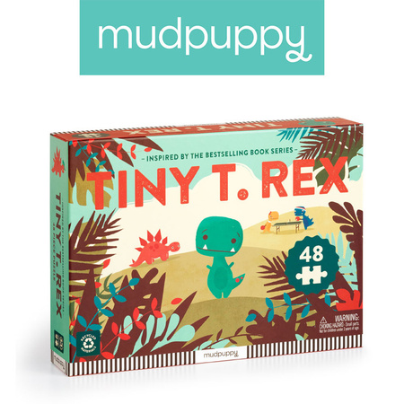 Mudpuppy Puzzle Tiny T.rex 48 elementów 3+