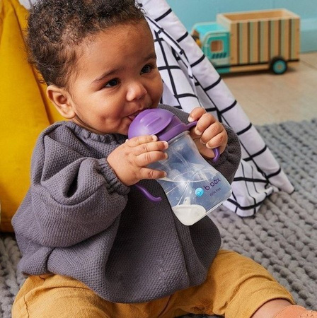 B.Box Innowacyjny Bidon Ze Słomką Malinowy