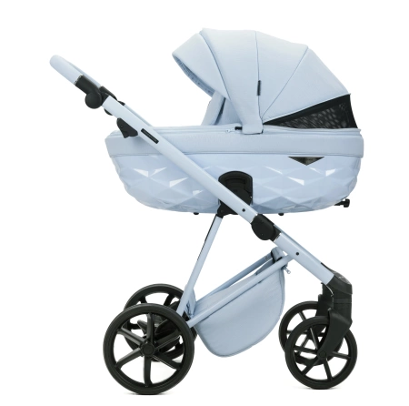 Adamex QUANTUM NATURA Wózek Głęboko-Spacerowy QN-1 Sky