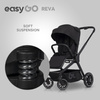 Easy Go Reva Wózek Głęboko-Spacerowy Ebony Black