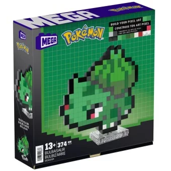 Mega Zestaw Klocków Konstrukcyjnych Pokemon Bulbasaur