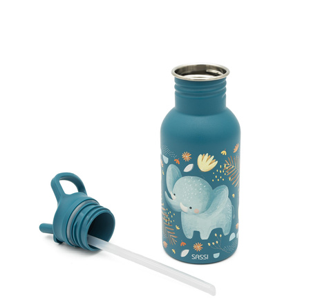 Sassi Butelka na wodę bidon 500 ml Słonik