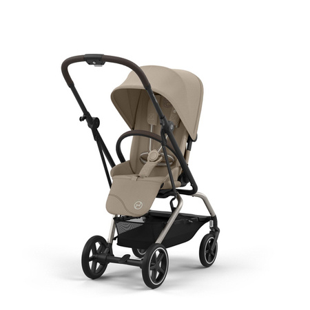 [OUTLET] Cybex Eezy S Twist Plus 2 Wózek Spacerowy Rama Taupe Almond Beige 2024