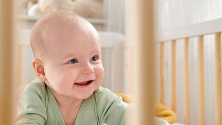 [OUTLET]  Kinderkraft Lunky XL Łóżeczko Drewniane Barierka Grey