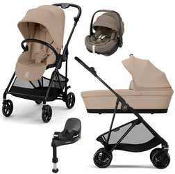 Cybex Mios 3.0 Wózek Głęboko-Spacerowy + Maxi-Cosi Pebble 360 Pro2 Fotelik Samochodowy + Baza
