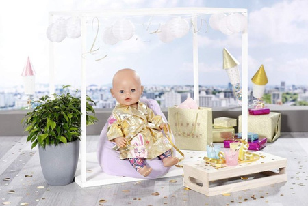 Baby Born Płaszcz Zestaw Urodzinowy