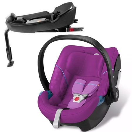 Cybex GB Artio Fotelik Samochodowy 0-13kg  + Baza Fix Black Posh Pink