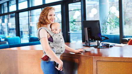 Kinderkraft Milo Nosidełko Szary