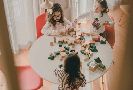 Elou Ekologiczne Klocki Korkowe - Klocki 18szt 18m+