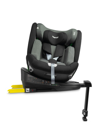 Caretero Kamptos i-Size Fotelik Samochodowy 0-36 kg Grey