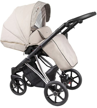 Coletto Craft Wózek Głęboko-Spacerowy 2w1 C-07 Czarna Rama
