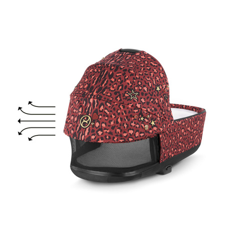 [OUTLET] Cybex Priam 4.0 Wózek Głęboko-Spacerowy Rosenrot Red by Alec Voelkel