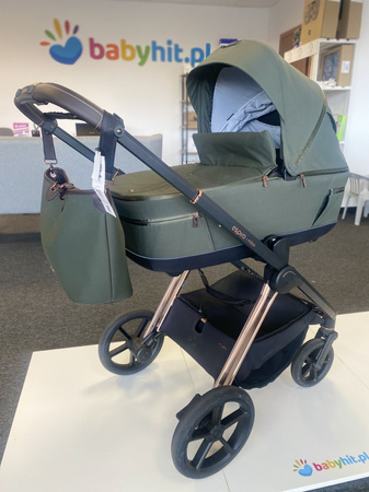 [OUTLET] Espiro Miloo 2024 Wózek Głęboko-Spacerowy 204 Luxury Green