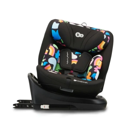 Kinderkraft I-Grow I-size Fotelik Samochodowy 0-36 kg Happy Shapes