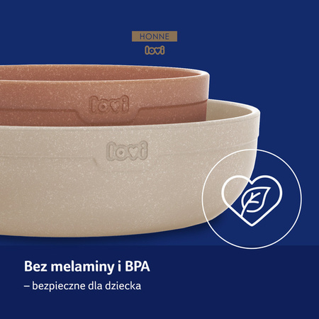 Lovi Miseczki Dla Niemowląt Granola 2 Szt. 21/531 Granola