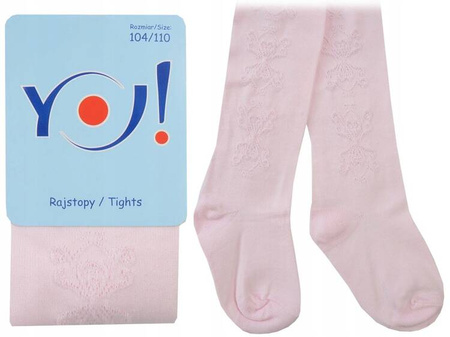 Rajstopy żakardowe 92-98cm