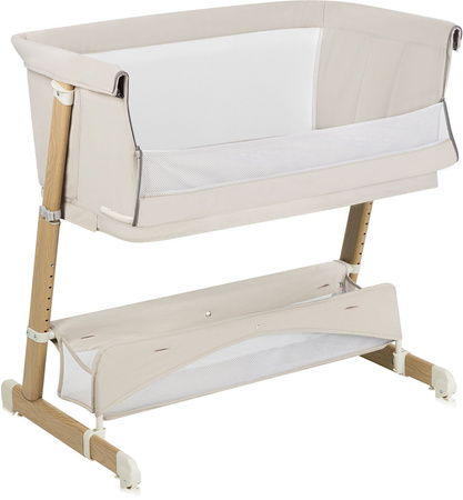 Lionelo Thomi Plus - wielofunkcyjne łóżeczko dziecięce 5w1 | Beige Sand