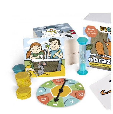 Albi W Kostce! Plus Moje Pierwsze Obrazki Gra Edukacyjna 4+