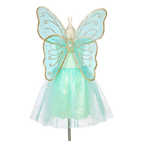 Souza! Sukienka i skrzydła motyla kostium wróżka Camille 3-4 lata