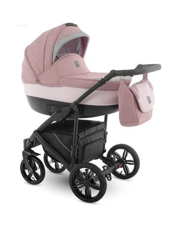 Camarelo Baleo Wózek Głęboko-Spacerowy 2w1 Ba-Pink