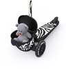 [OUTLET] Scootandride Highwaykick 2 Lifestyle Hulajnoga Trójkołowa Balansowa z Zamykanym Schowkiem 2+ Zebra