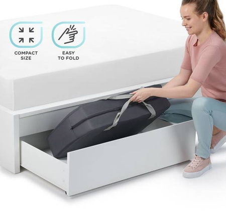 Kinderkraft Movi Łóżeczko Turystyczne  Grey