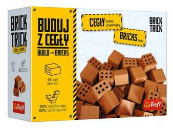Trefl Brick Trick Refil Cegły Połówki 40 szt Bricks Halves  MULTI