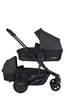 Easywalker Harvey 2 Wózek Głęboko-Spacerowy Night Black (zawiera stelaż, siedzisko z budką i pałąkiem) 