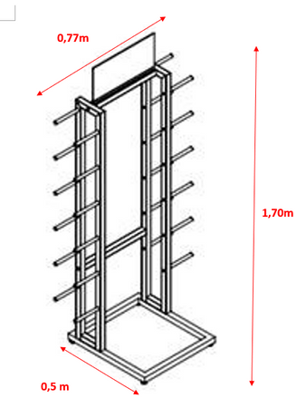 POS marketing ekspozytor SCOOTANDRIDE 2022