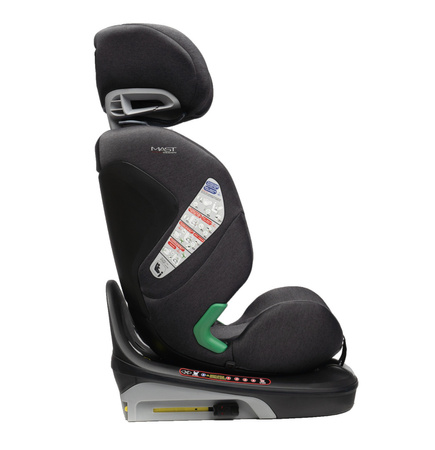 Mast Swiss Design M.Rox Obrotowy Fotelik Samochodowy Dark Grey