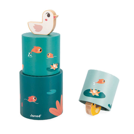 USZKODZONE OPAKOWANIE Janod Zestaw zabawek edukacyjnych Box 12 m-cy