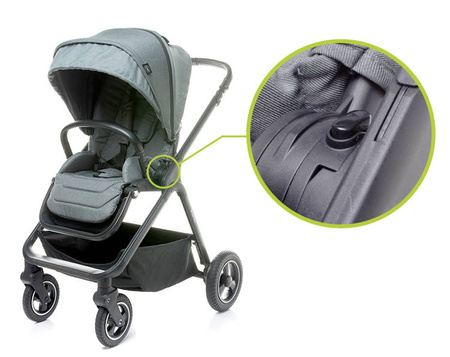 4Baby Everso Wózek Spacerowy Black