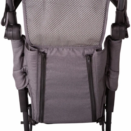 Kidnort Snöpetrel Wózek Spacerowy Szary Melanż