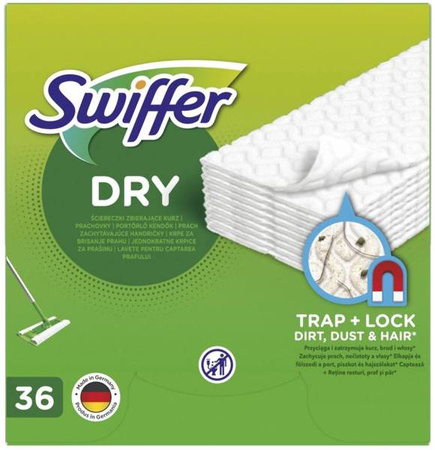 Swiffer Suche Ściereczki Do Mopa 36sztuk