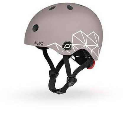 Scootandride Kask XXS-S Dla dzieci 1-5 Lat  Brown Lines
