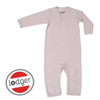 Lodger Pajacyk piżamka niemowlęca bawełniana jasny róż Basic Rib Tan r. 56