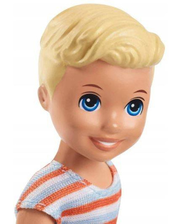 Barbie Akcesoria Namiocik, Zjeżdżalnia + Laleczka FXG94