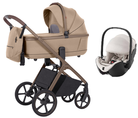 Carrello Vector CRL-6550 2025 Wózek Głęboko-Spacerowy + Britax Romer Baby-Safe Pro Fotelik Samochodowy 0-13kg