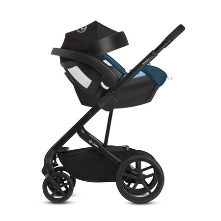 Cybex Aton 5 Fotelik Samochodowy 0-13kg + Tapicerka Letnia River Blue