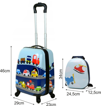 Marko Walizka i Plecak w Zestawie - Pojazdy