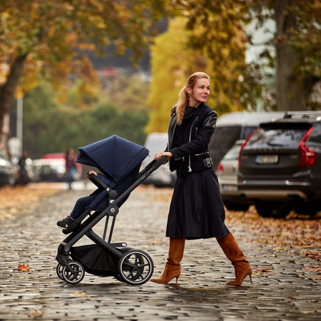 Cybex Balios S 2w1 Wózek Głęboko-Spacerowy Deep Black