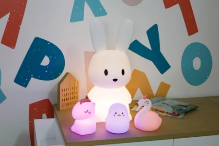 InnoGIO GioPenguin Silikonowa Lampka Nocna Pingwin