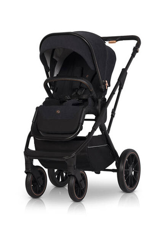 Cavoe Axo Style Wózek Głęboko-Spacerowy 2w1 + Adaptery Meteorite